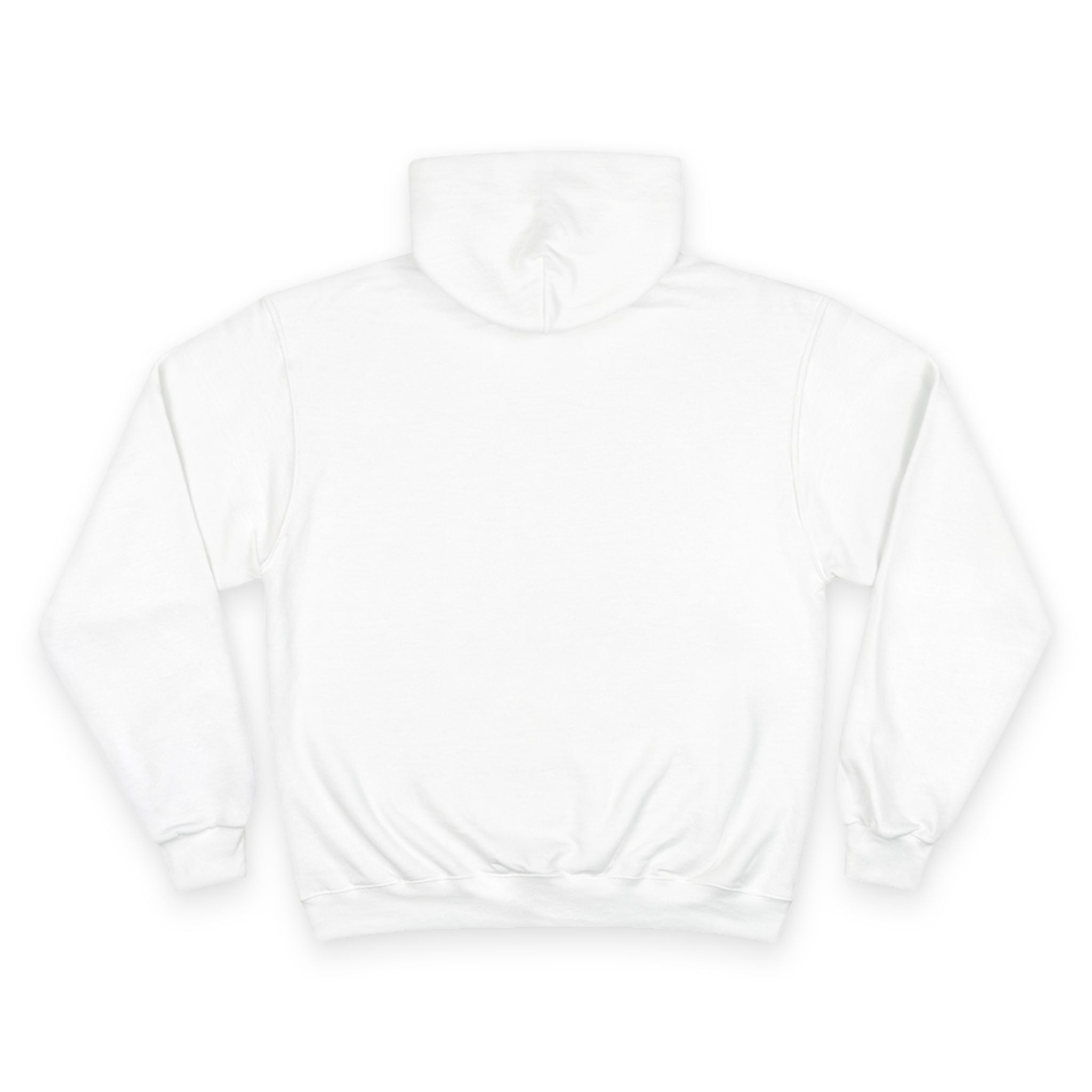 America First Hoodie — White Champion-Style Pullover