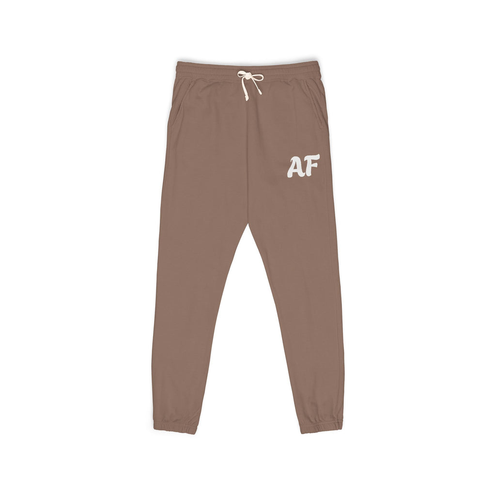 AF Logo Sweatpants — Garment-Dyed Fleece Joggers