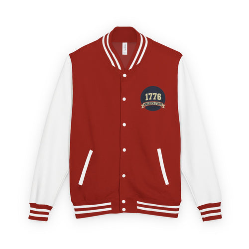1776 America First Letterman Jacket – Patriotic Eagle Varsity Coat