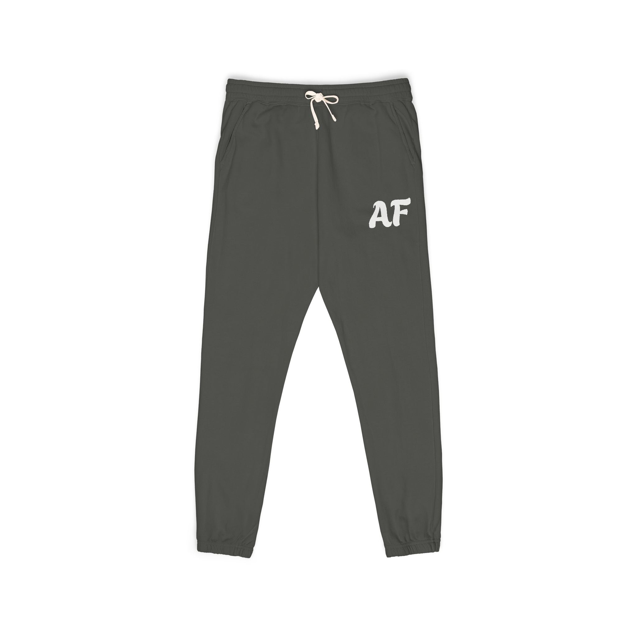 AF Logo Sweatpants — Garment-Dyed Fleece Joggers