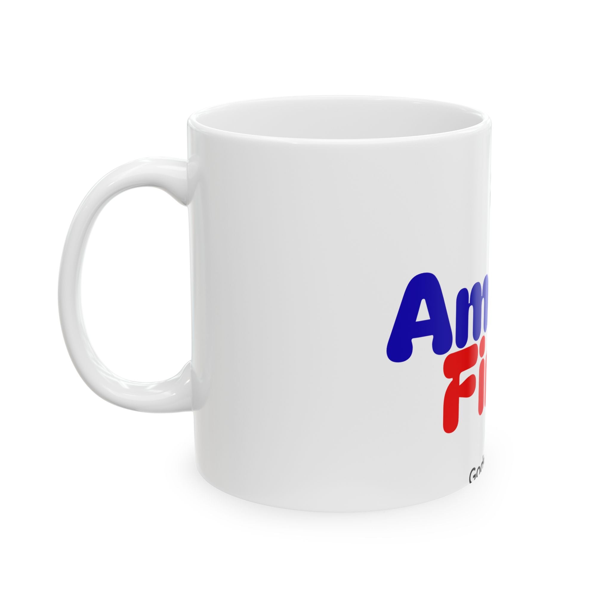 Americas First Ceramic Mug (11oz/15oz) – Patriotic 'est. 1776' Coffee Cup