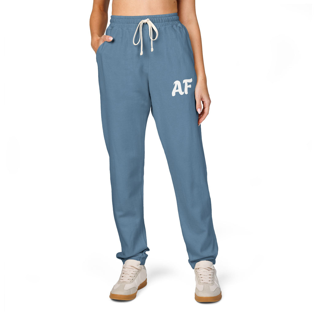 AF Logo Sweatpants — Garment-Dyed Fleece Joggers