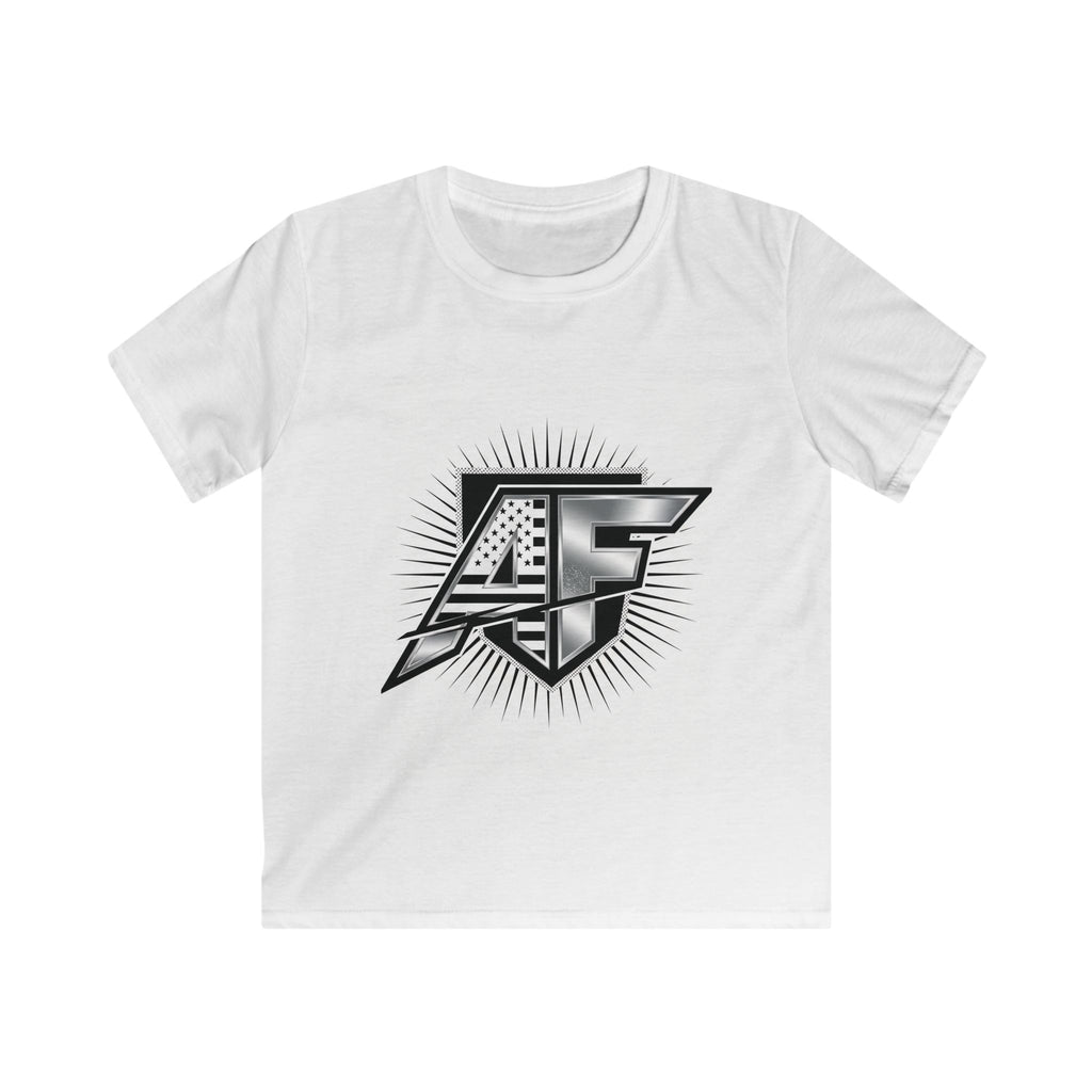 Kids Tee — Bold 'AF' Graphic Logo Shirt for Boys & Girls